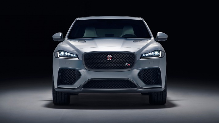 Jaguar F-PACE SVR 2019. Desktop wallpaper