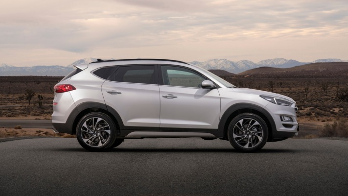 Hyundai Tucson 2018. Desktop wallpaper