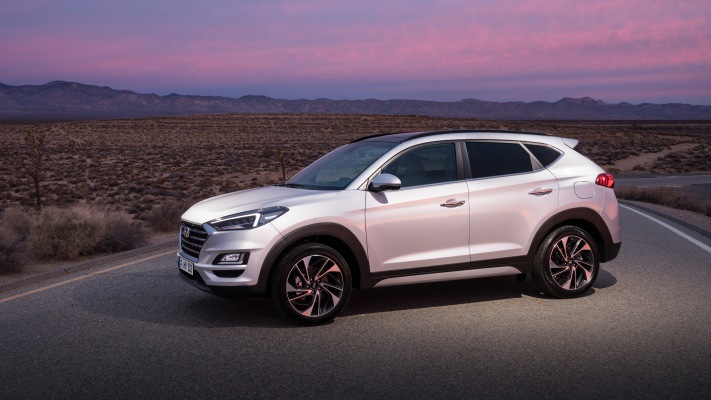 Hyundai Tucson 2018. Desktop wallpaper