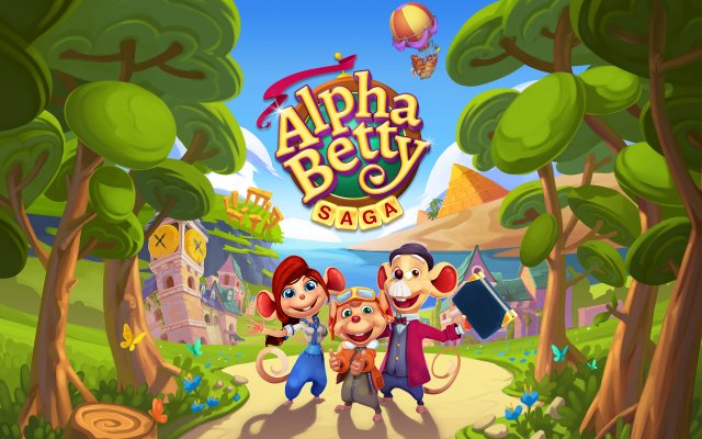 AlphaBetty Saga. Desktop wallpaper