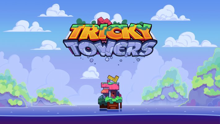 Tricky Towers. Desktop wallpaper