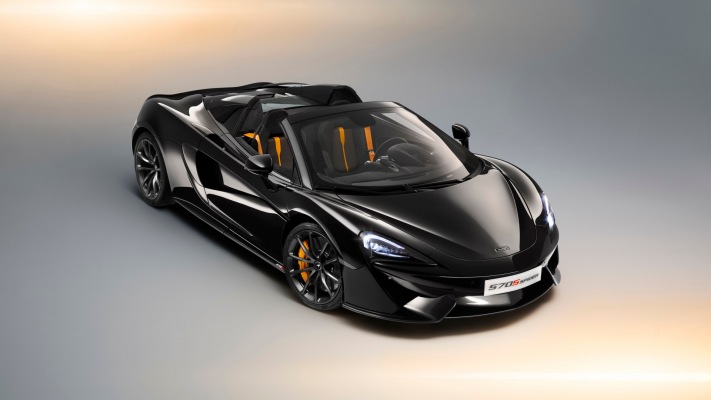McLaren 570S Spider Design Edition 2018. Desktop wallpaper