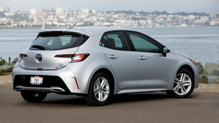 Toyota Corolla Hybrid 2018. Desktop wallpaper