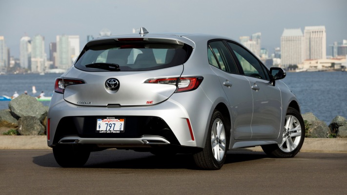 Toyota Corolla Hybrid 2018. Desktop wallpaper