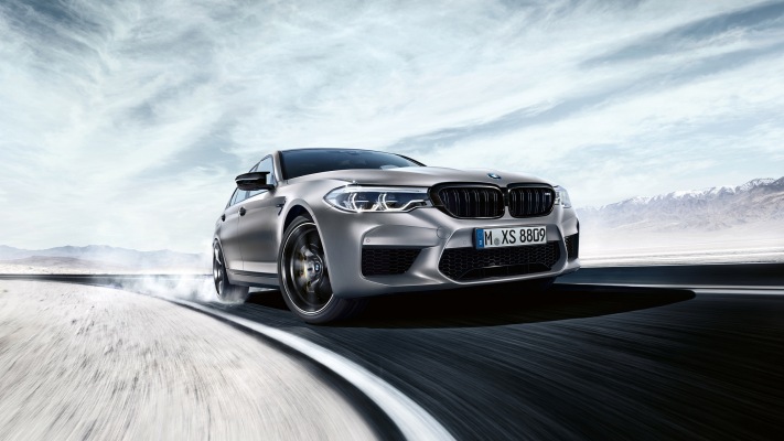 BMW M5 Competition 2019. Desktop wallpaper