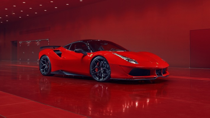Ferrari 488 GTB Pogea Racing FPlus Corsa 2018. Desktop wallpaper