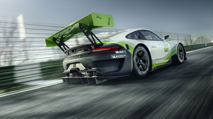 Porsche 911 GT3 R 2019. Desktop wallpaper