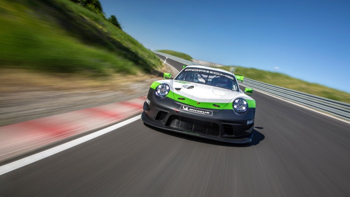 Porsche 911 GT3 R 2019. Desktop wallpaper