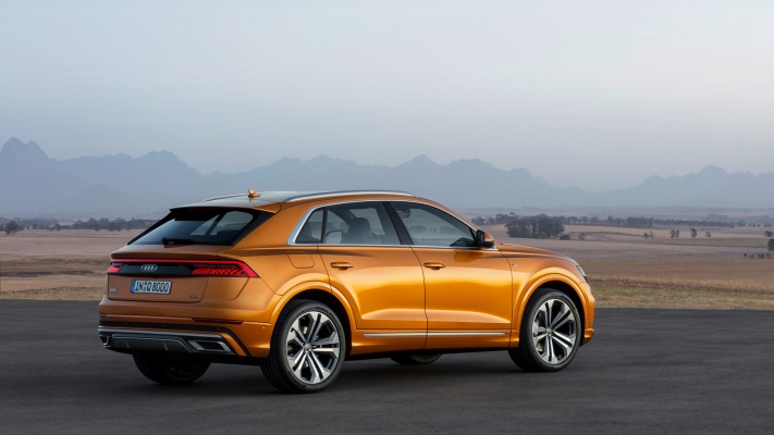 Audi Q8 SUV 2018. Desktop wallpaper