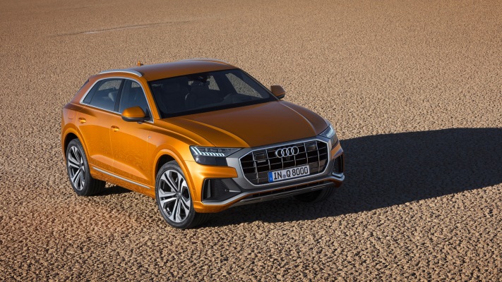 Audi Q8 SUV 2018. Desktop wallpaper