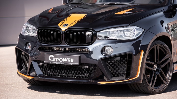 BMW X6 M G-Power Typhoon 2018. Desktop wallpaper