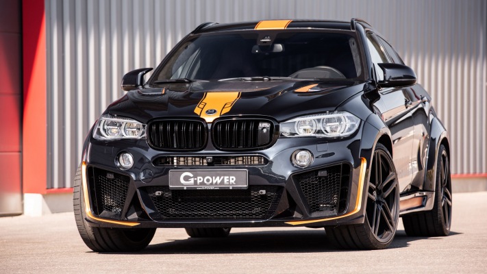 BMW X6 M G-Power Typhoon 2018. Desktop wallpaper