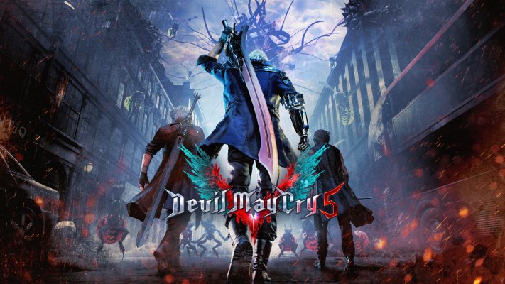 Devil May Cry 5. Desktop wallpaper