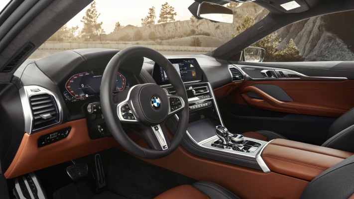 BMW 850i xDrive 2019. Desktop wallpaper