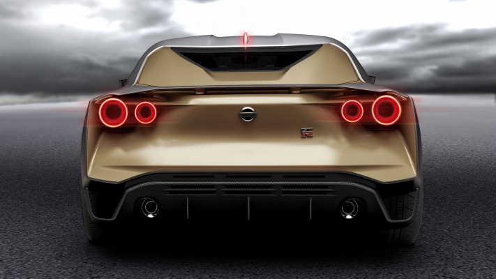 Nissan GT-R50 Italdesign Concept 2018. Desktop wallpaper