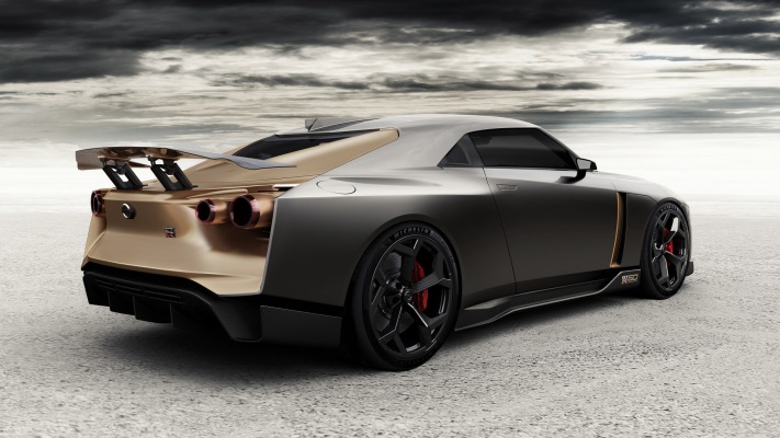 Nissan GT-R50 Italdesign Concept 2018. Desktop wallpaper