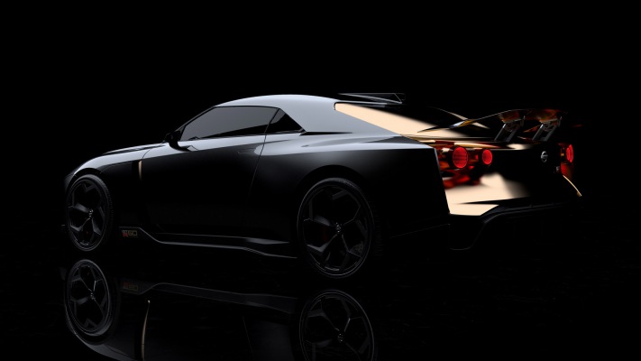 Nissan GT-R50 Italdesign Concept 2018. Desktop wallpaper