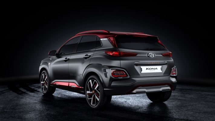 Hyundai Kona Iron Man Edition 2019. Desktop wallpaper