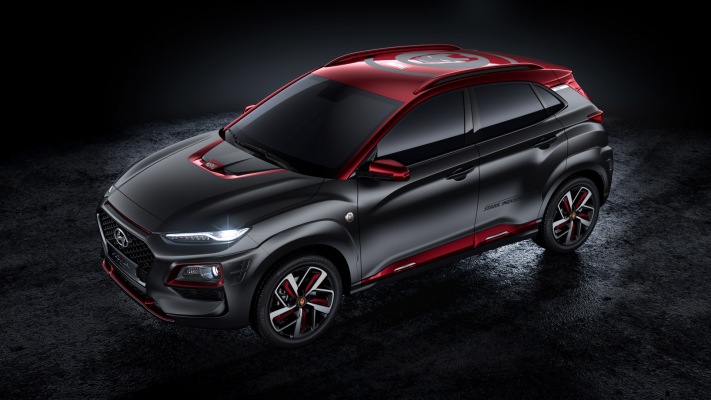 Hyundai Kona Iron Man Edition 2019. Desktop wallpaper