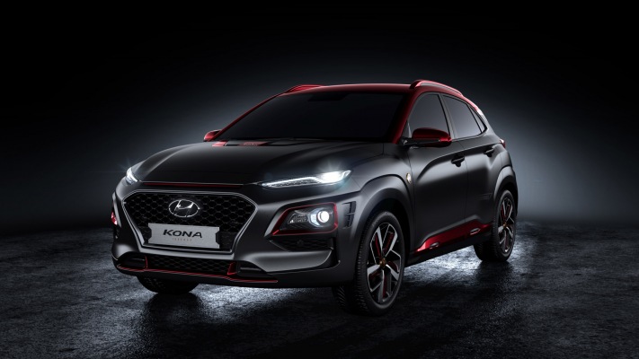 Hyundai Kona Iron Man Edition 2019. Desktop wallpaper