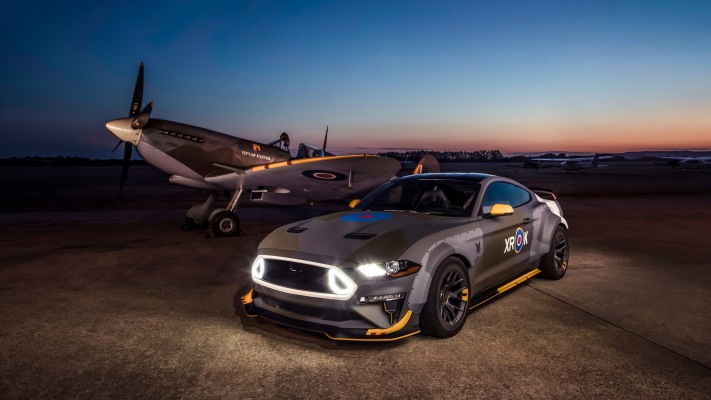 Ford Mustang GT Eagle Squadron 2018. Desktop wallpaper