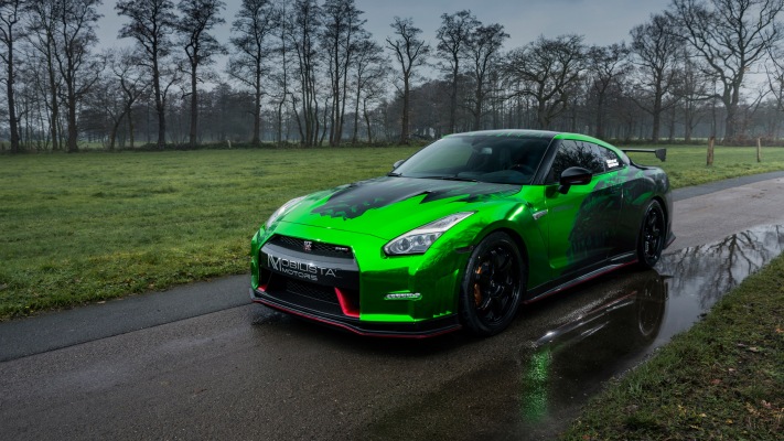 Nissan GT-R NISMO Fostla.de 2018. Desktop wallpaper
