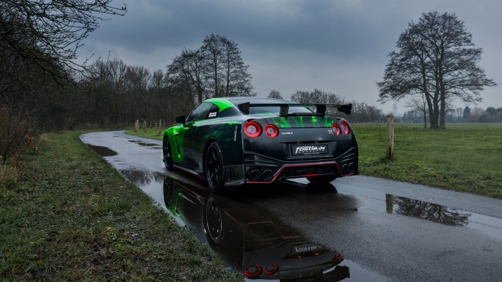 Nissan GT-R NISMO Fostla.de 2018. Desktop wallpaper