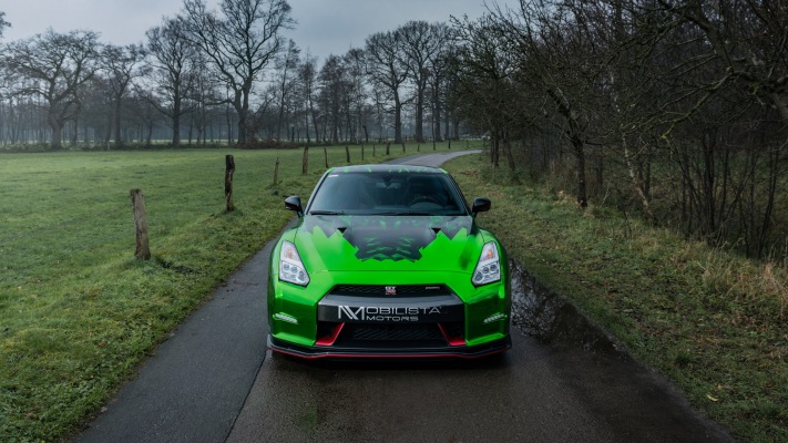 Nissan GT-R NISMO Fostla.de 2018. Desktop wallpaper