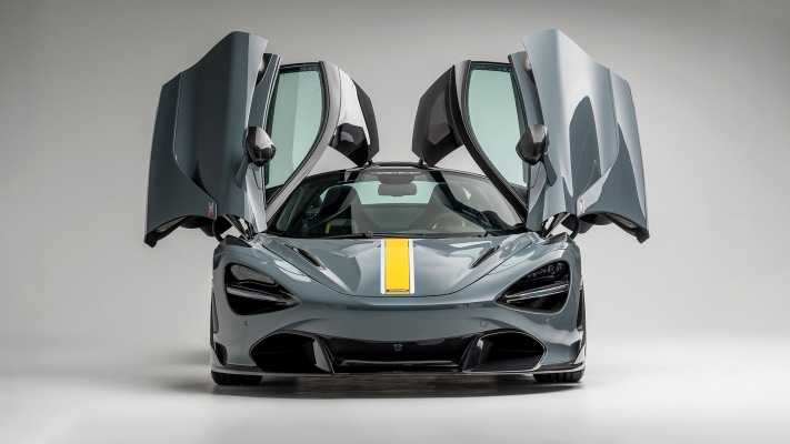 McLaren 720S Vorsteiner Silverstone Aero Program 2018. Desktop wallpaper