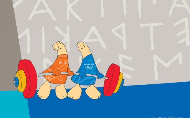 Летние Олимпийские игры 2004. Desktop wallpaper