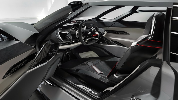 Audi e-tron Concept 2018. Desktop wallpaper