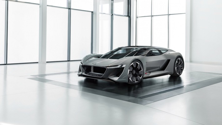 Audi e-tron Concept 2018. Desktop wallpaper