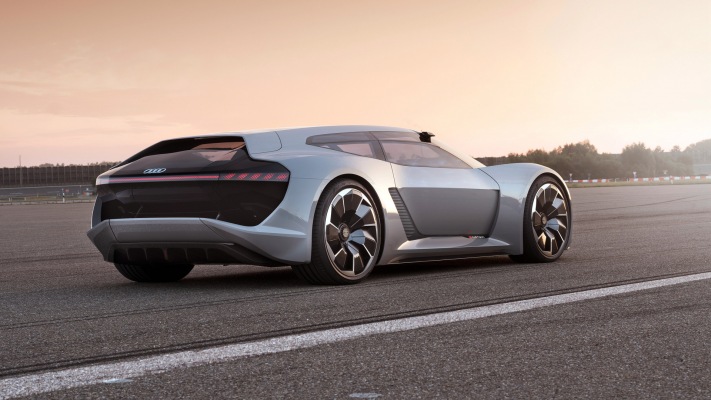 Audi e-tron Concept 2018. Desktop wallpaper
