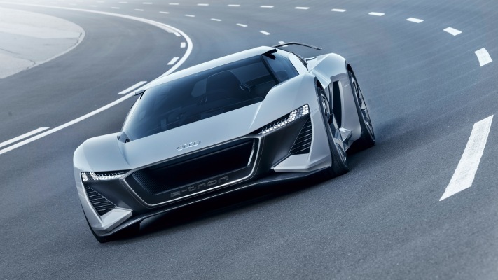 Audi e-tron Concept 2018. Desktop wallpaper
