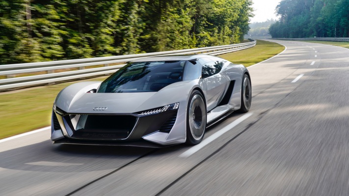 Audi e-tron Concept 2018. Desktop wallpaper
