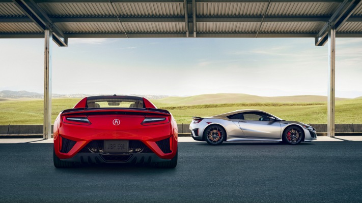 Acura NSX 2019. Desktop wallpaper