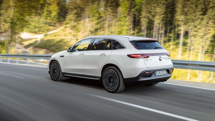 Mercedes-Benz EQC 2020. Desktop wallpaper