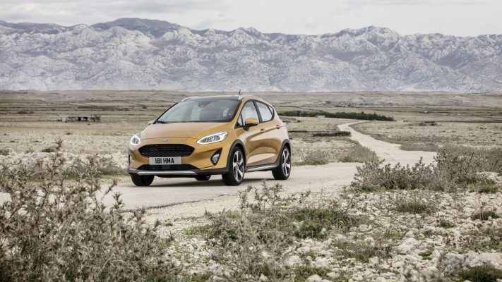 Ford Fiesta Active 2018. Desktop wallpaper