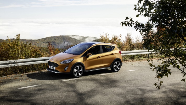 Ford Fiesta Active 2018. Desktop wallpaper