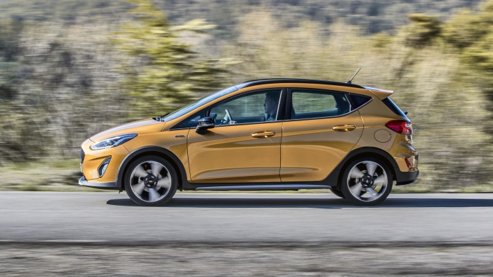 Ford Fiesta Active 2018. Desktop wallpaper