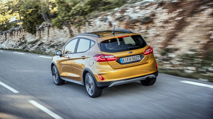 Ford Fiesta Active 2018. Desktop wallpaper