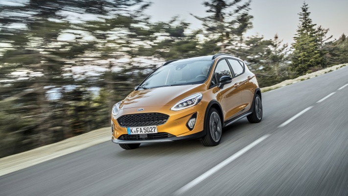 Ford Fiesta Active 2018. Desktop wallpaper