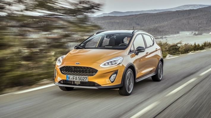 Ford Fiesta Active 2018. Desktop wallpaper