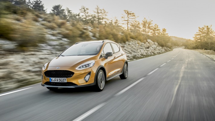 Ford Fiesta Active 2018. Desktop wallpaper