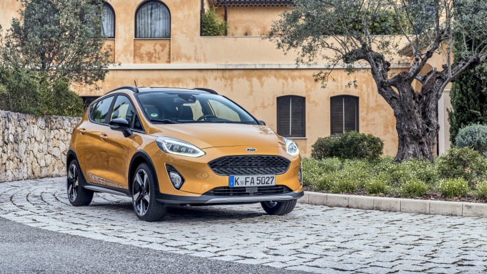 Ford Fiesta Active 2018. Desktop wallpaper