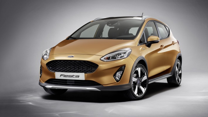 Ford Fiesta Active 2018. Desktop wallpaper