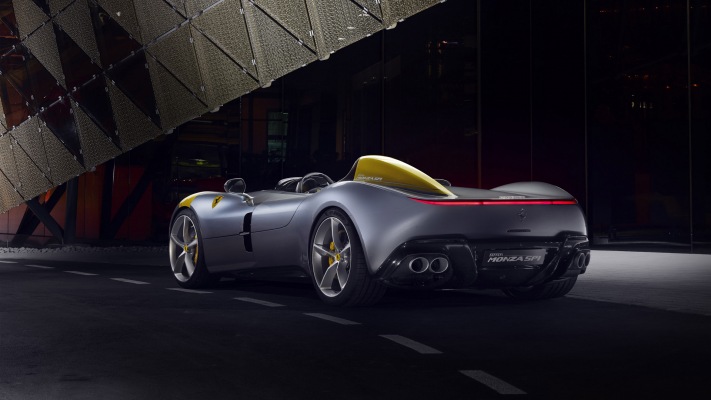 Ferrari Monza SP1 2019. Desktop wallpaper
