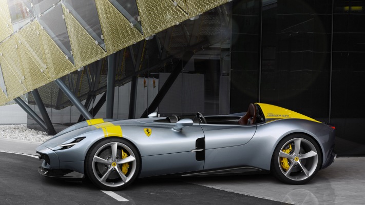 Ferrari Monza SP1 2019. Desktop wallpaper