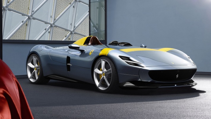 Ferrari Monza SP1 2019. Desktop wallpaper