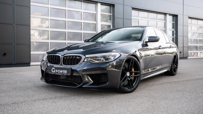 BMW M5 G-Power 2018. Desktop wallpaper